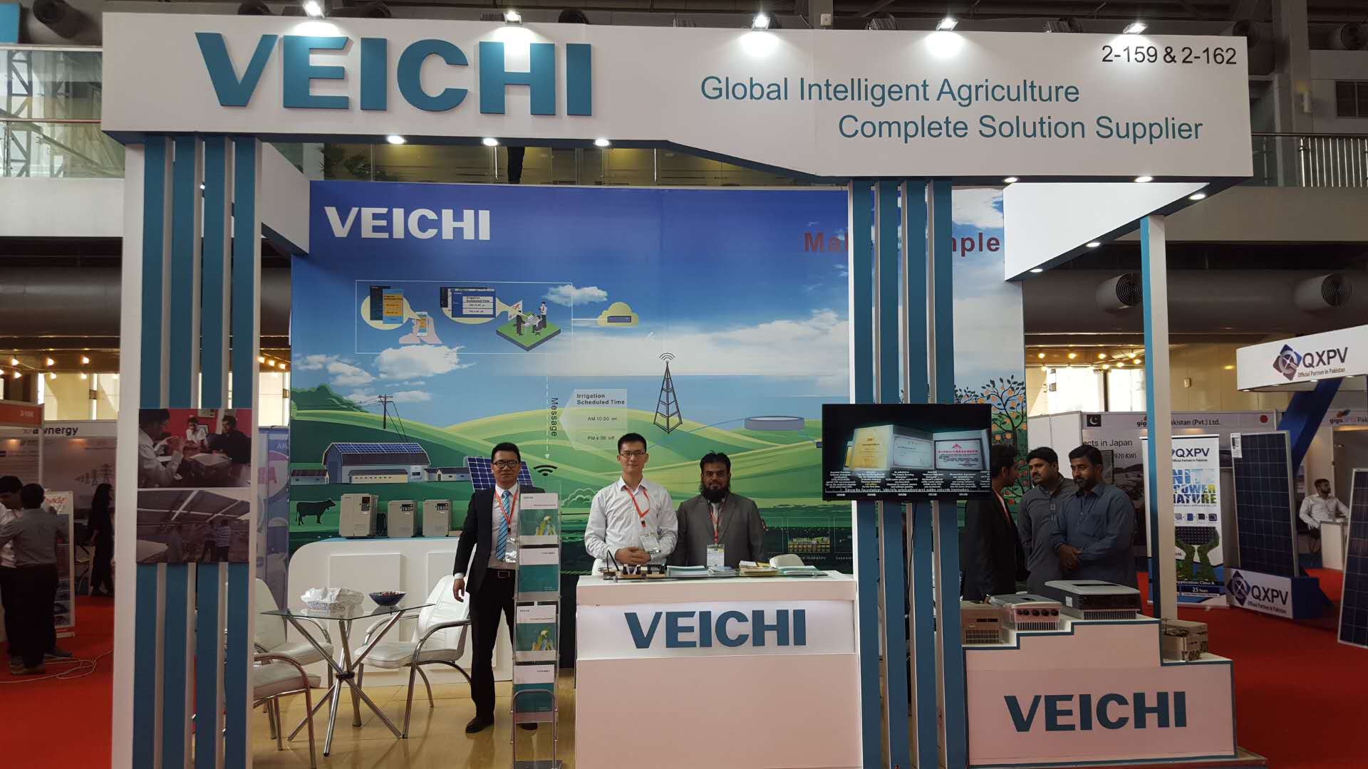 VEICHI attended the exhibition of Solar Pakistan 2018 in Lahore, Pakistan