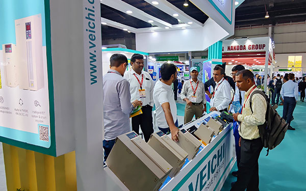 Raccogliere energia solare, condividere un futuro verde! VEICHI al Renewable Energy India Expo 2022 a Nuova Delhi, India
