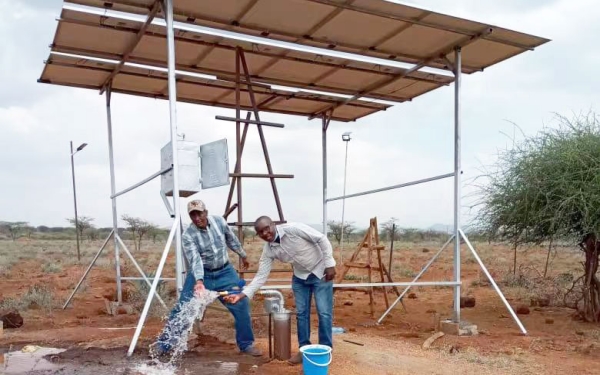 Inverter per pompa acqua solare da 4kW in Kenya
